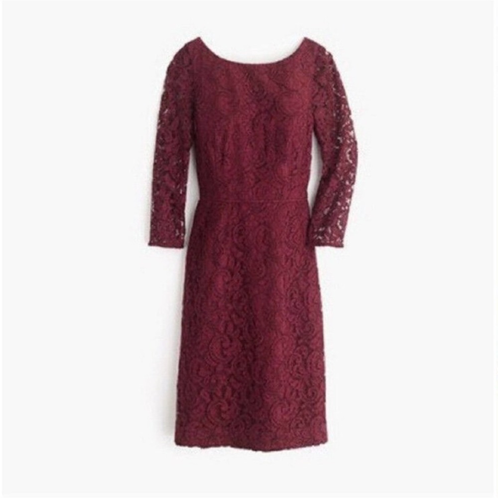 Jcrew Natalia lace dress petite 0